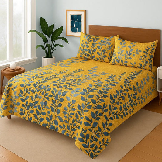 Yellow tulip - Bedsheet Set - Zaraish.com