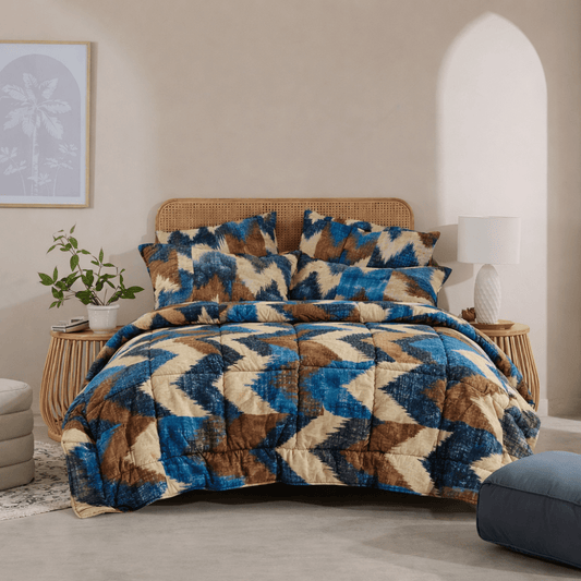 ZAIGZAG - 8pcs Summer Comforter Set (Light Filling) - Zaraish.com