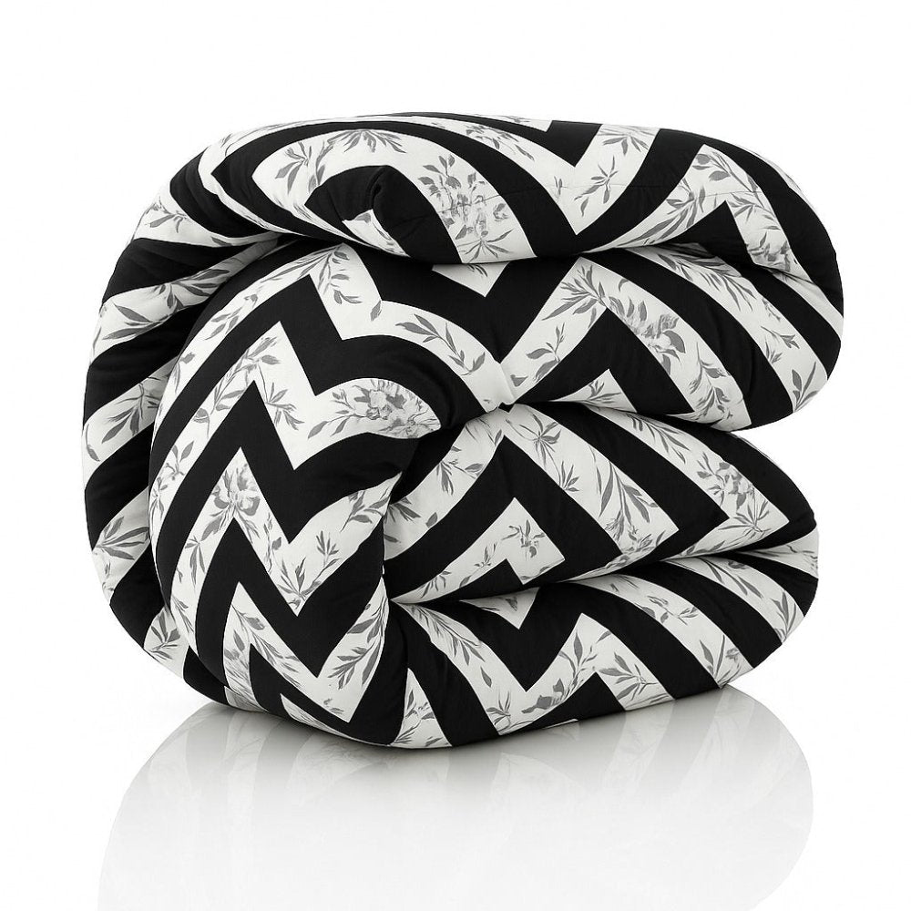 ZIGZAG - ONLY KING SIZE WINTER RAZAI (HEAVY FILLING) - Zaraish.com