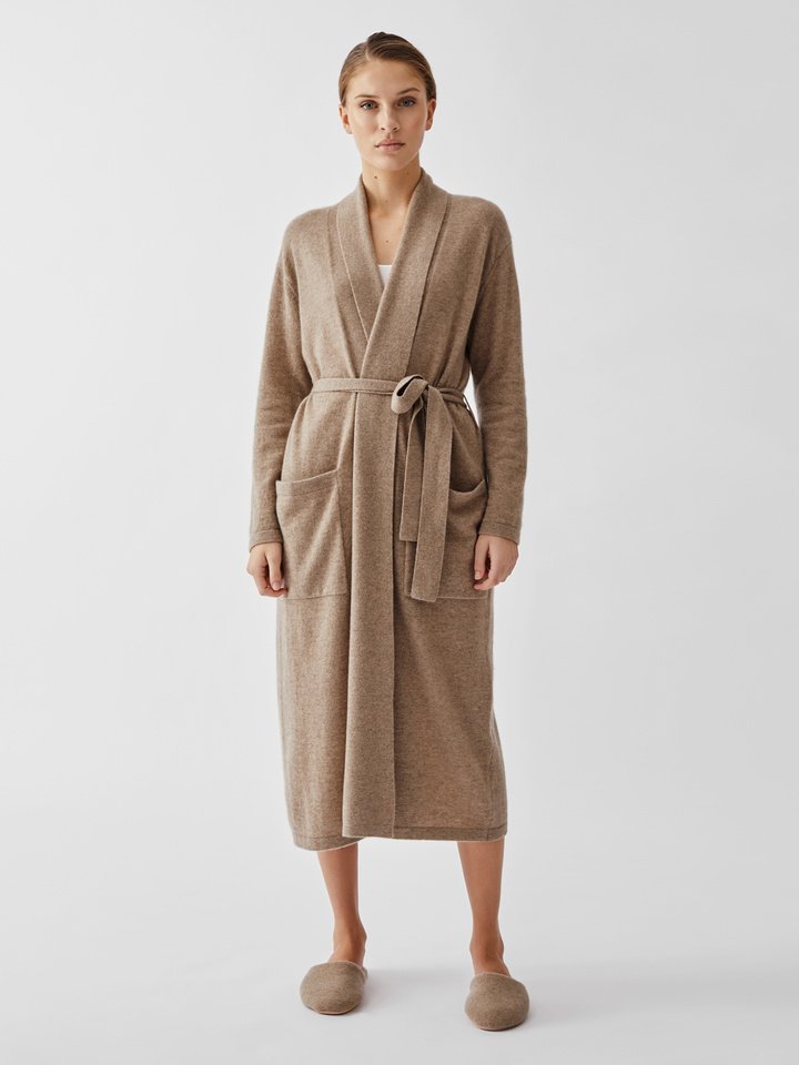 Luxury Brown Bath Robe for Women and Men- Unisex