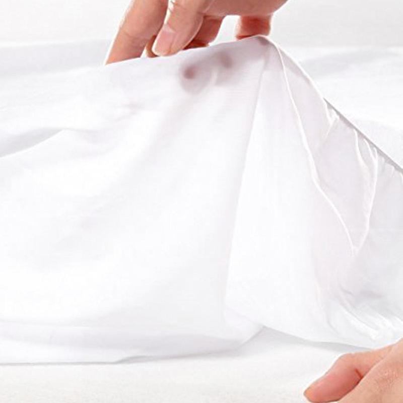 Waterproof Terry Mattress Protector (White)