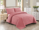 Pinkish - 3 PCS Bedspread SET
