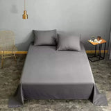 Plain Charcoal -3 pcs Bed Sheet Set