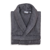 Luxury dark Grey  Bath Robe for Women and Men- Unisex