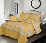 Sun Flower  -6/8pcs Summer Comforter Set (Light Filling)