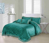 VELVET BEDSHEET SET- 5 Pcs