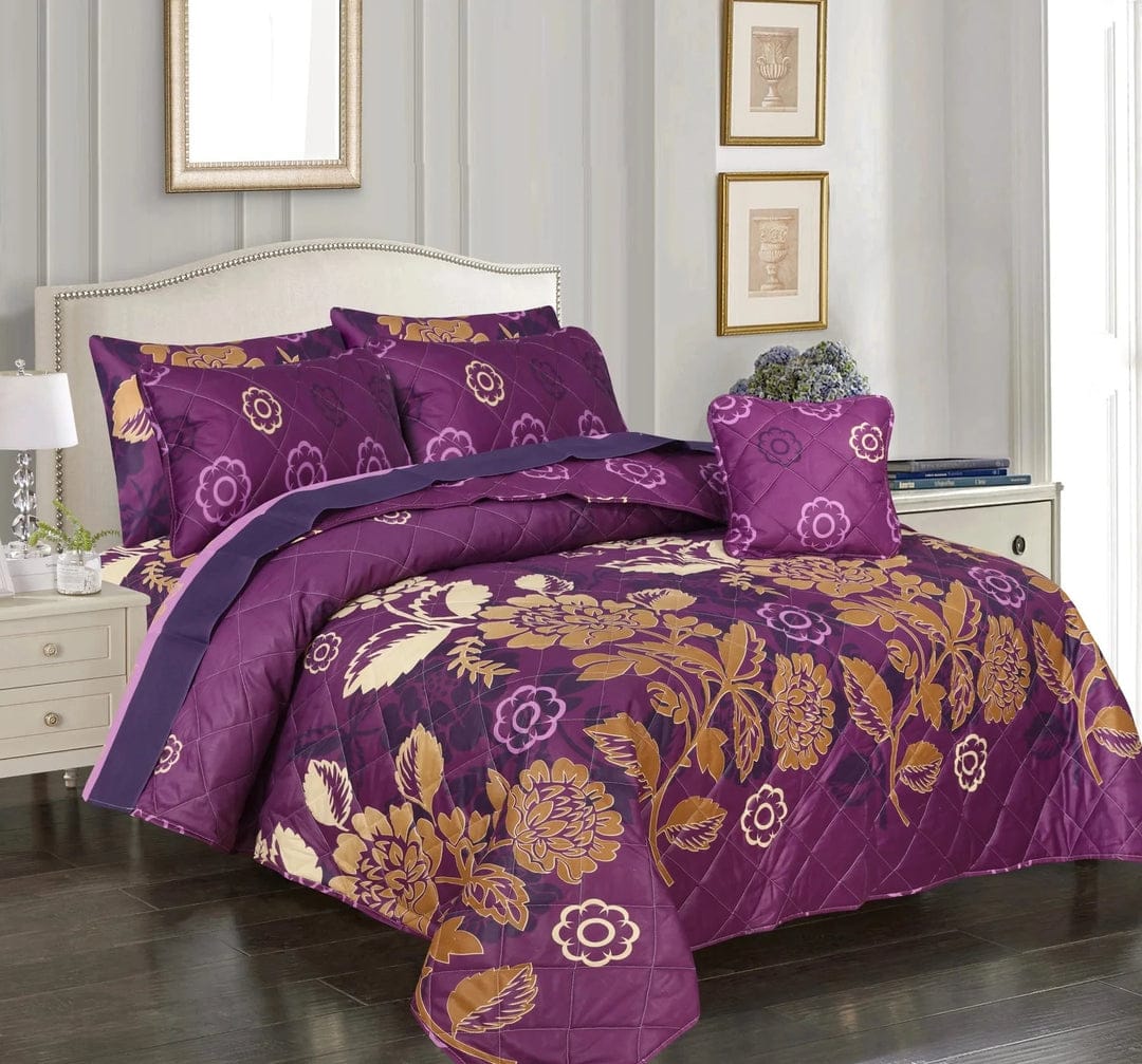 Blissful -  7pcs Summer Comforter Set (Light Filling)