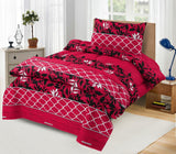 RED TULIP- 3PCS Single RAZAI Set