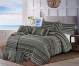 Cotton Jacquard Luxury Comforter Set- 14 Pcs Set