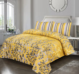 Yellow Tulip- Bed Sheet Set