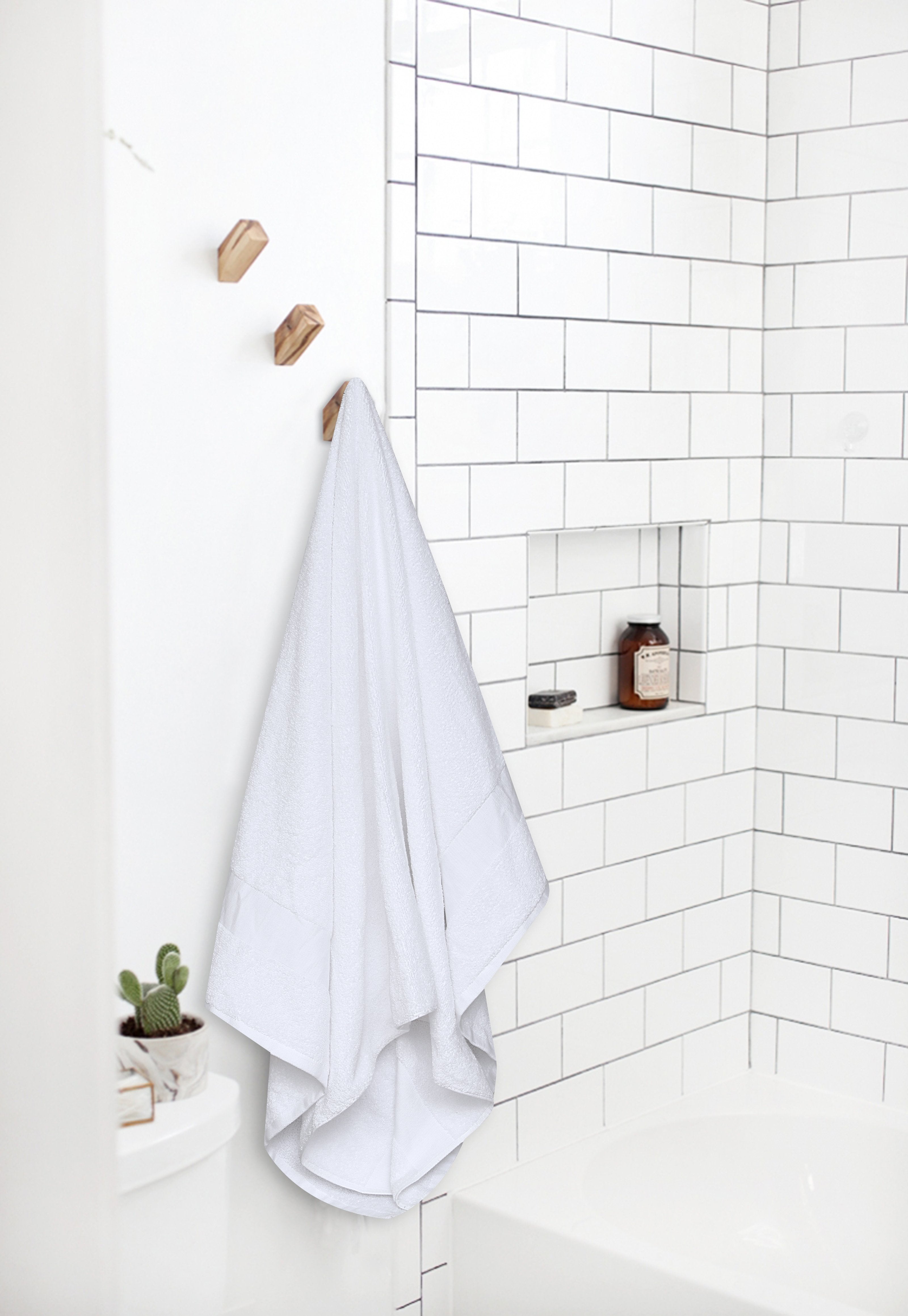 Super White-Soft Bath Towels