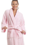 Luxury Light pink Bath Robe for Women and Men- Unisex