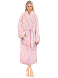 Luxury Light pink Bath Robe for Women and Men- Unisex