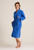 Luxury Royal blue Bath Robe for Women and Men- Unisex